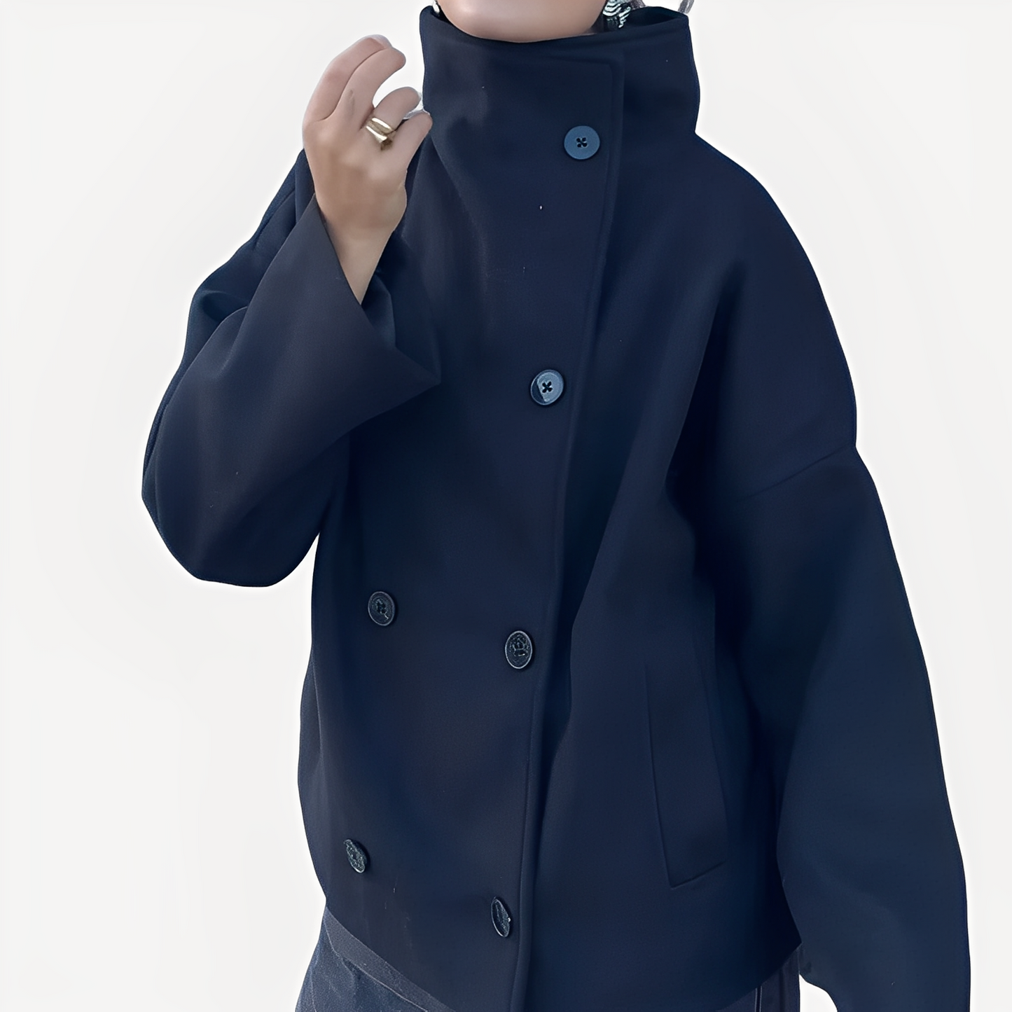 Stilvolle Damen Wolljacke Elegantes Design