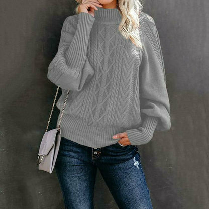 Eleganter Strickpullover Klassisch Damen