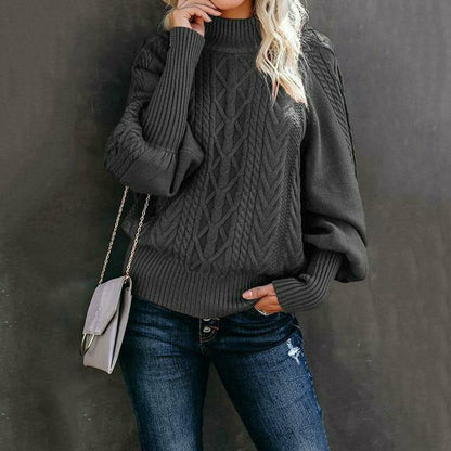 Eleganter Strickpullover Klassisch Damen
