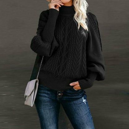 Eleganter Strickpullover Klassisch Damen