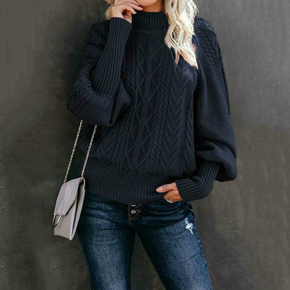 Eleganter Strickpullover Klassisch Damen