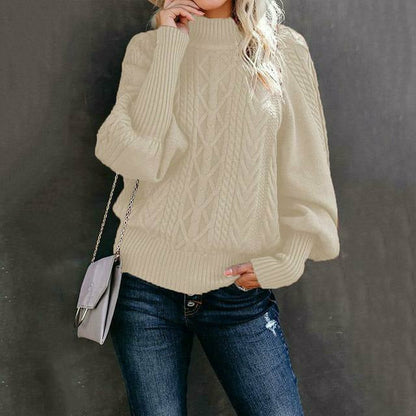 Eleganter Strickpullover Klassisch Damen