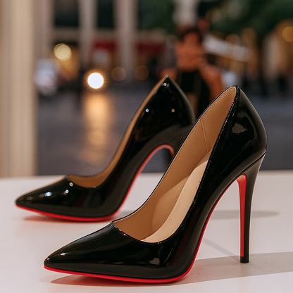Damen High Heels Schuhe Spitze Elegant