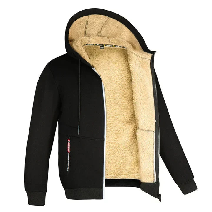 Warme Hoodie Fleece Innenfutter Damen Herren
