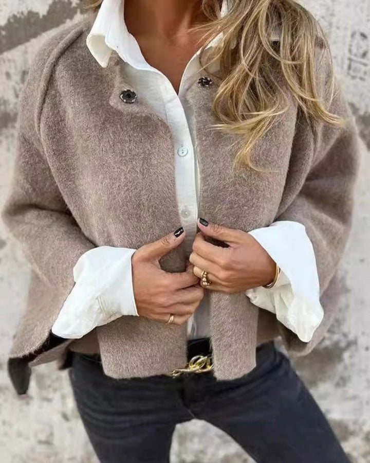 Elegante Wolljacke Damen Luxus Qualität