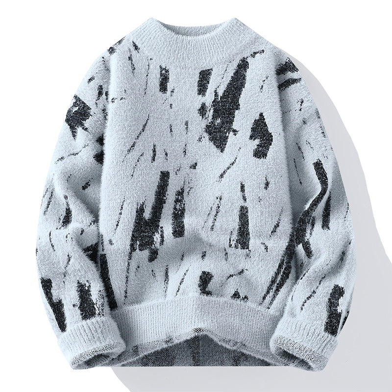 Damian Stylischer Fleece Pullover Herren