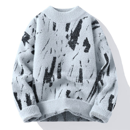 Damian Stylischer Fleece Pullover Herren