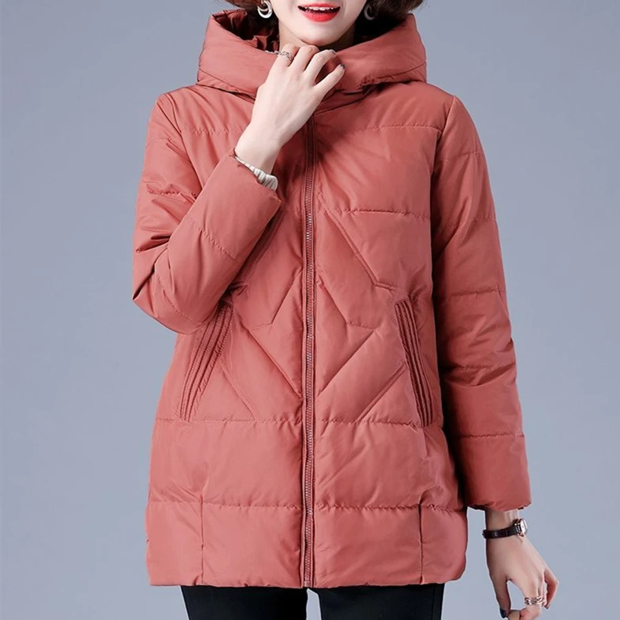 Elegante Damenjacke Herbst Winter Gesteppt