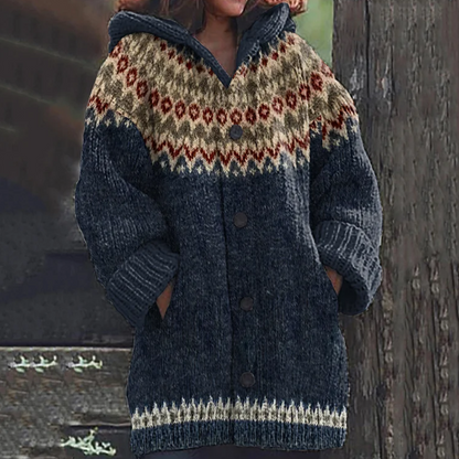 Leichte Frauenstrickjacke Komfortabel