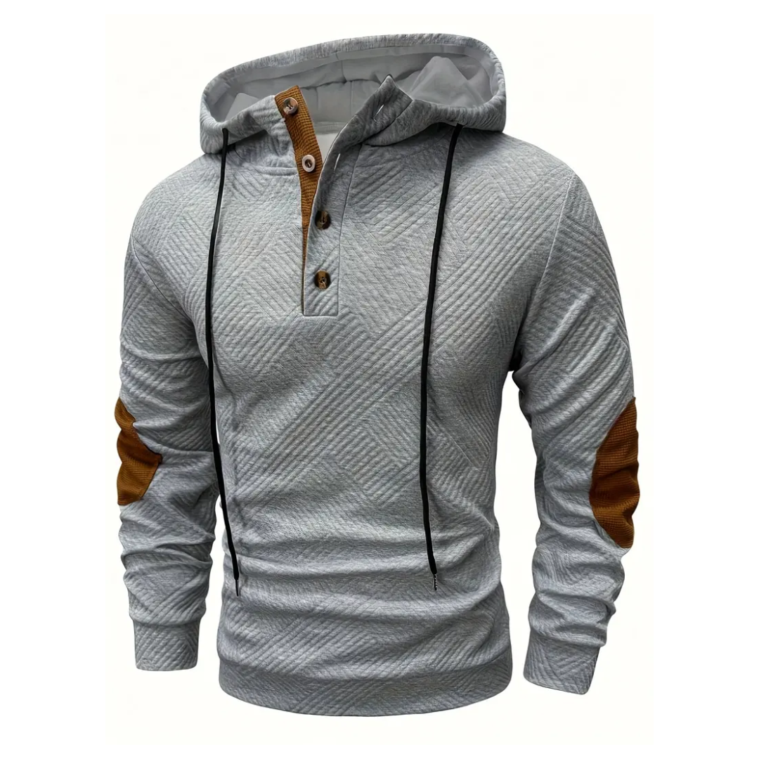 Praktischer Herren Hoodie mit Stretch für Outdoor