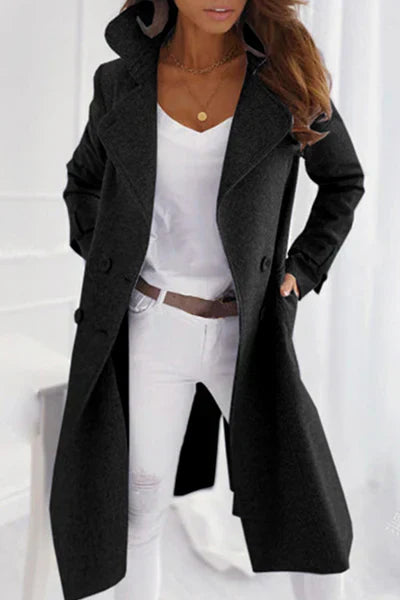 Eleganter Wintermantel Modern Lässig