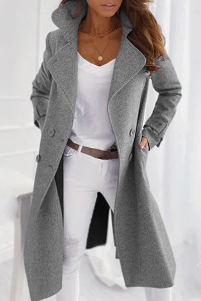 Eleganter Wintermantel Modern Lässig
