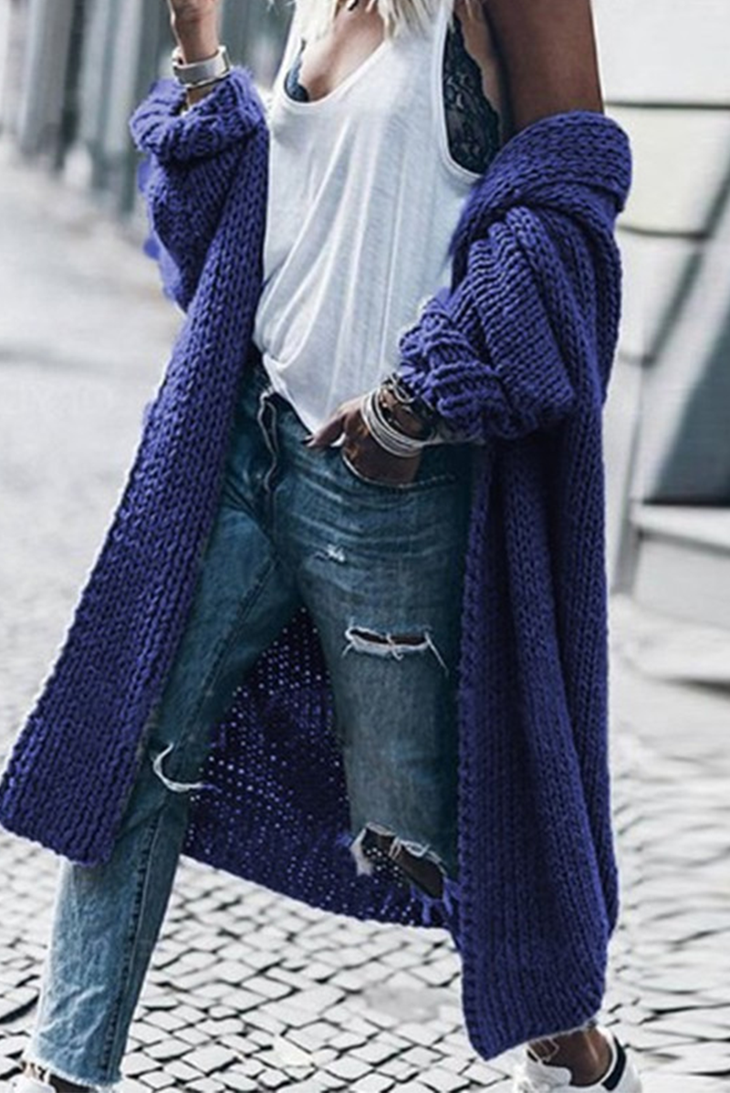 Weiche Frauenstrickjacke Cardigan - IdealeKleiden
