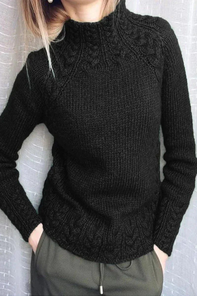 Hollis - Moderner Wollpullover Elegant