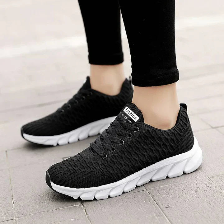Damen Sneaker Bequem Memory Schaum