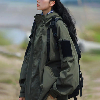 Wasserdichte Damenjacke Winddicht Outdoor