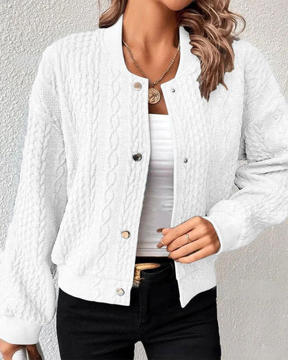 Modischer Cardigan Damen Knöpfe