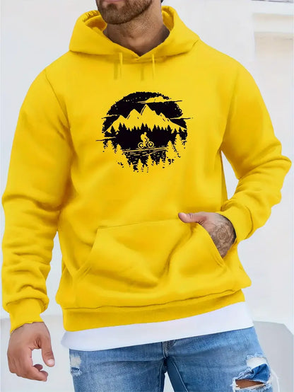 Cooler Biker-Hoodie Herren Streetwear Design - IdealeKleiden