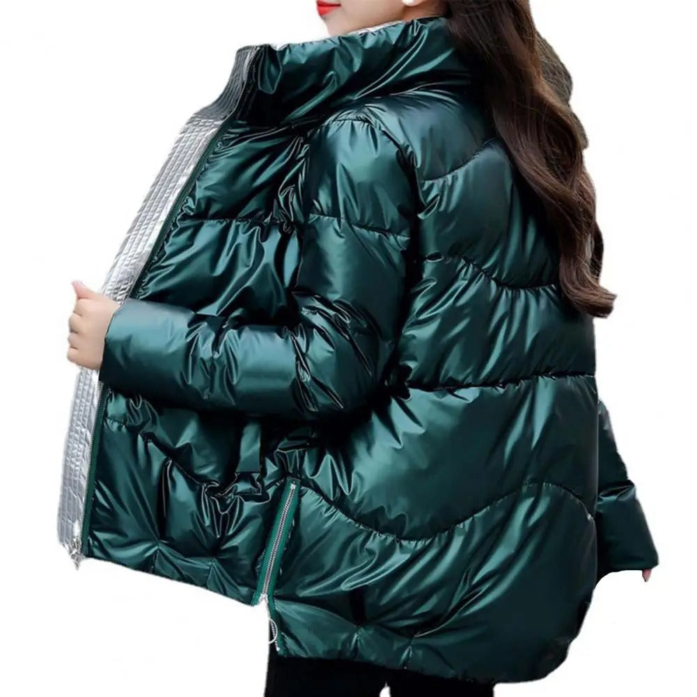 Winter Pufferjacke Damen Warm und Bequem