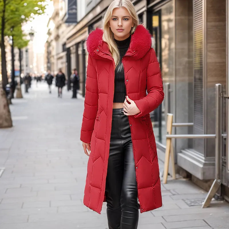 Elegante Winterjacke Lang Damen