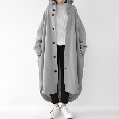 Praktischer Damen-Trenchcoat Lang