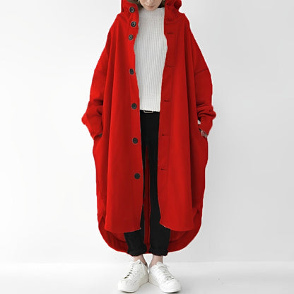 Praktischer Damen-Trenchcoat Lang