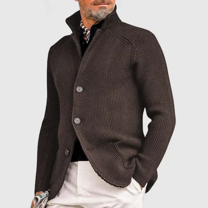 Herren Strickjacke Klassisch Elegent