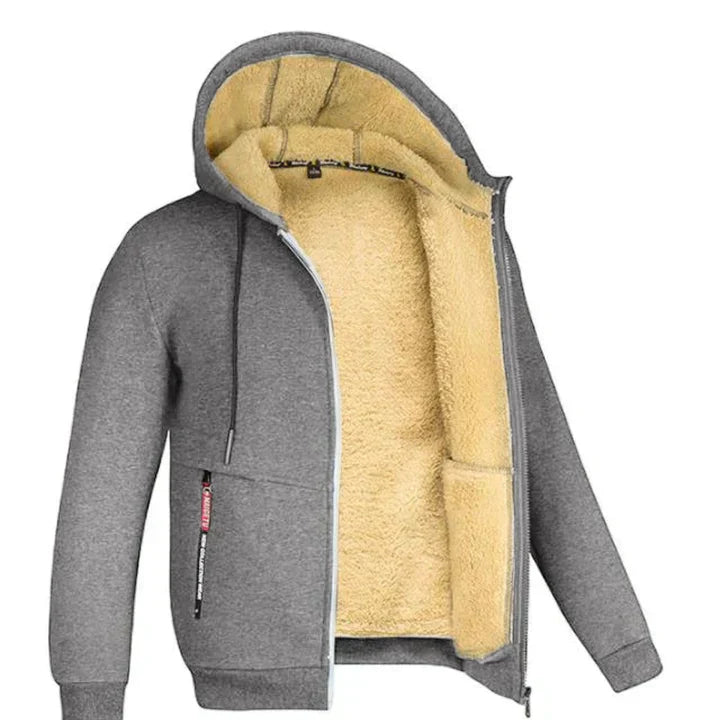 Warme Hoodie Fleece Innenfutter Damen Herren