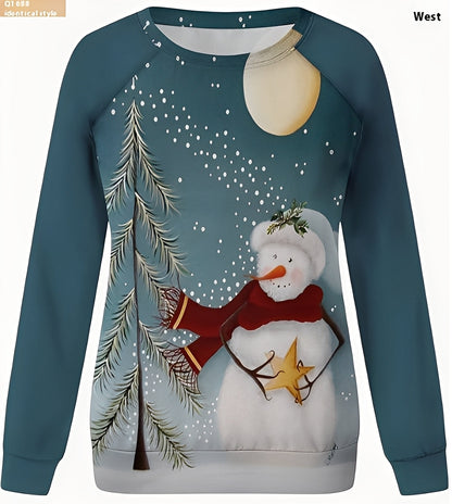 Weihnachtspulli Damen Festive Style