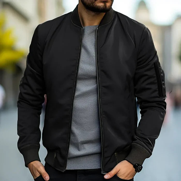 Leder Bomberjacke Herren Style