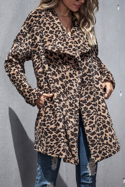 Faux Fur Mantel Damen Elegant - IdealeKleiden