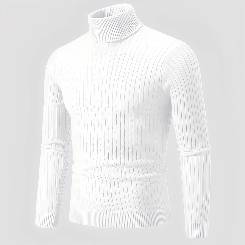 Stylish Rollkragen Pullover Herren Fashion