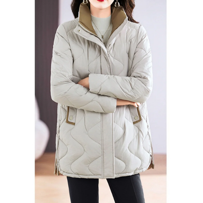 Elegante Steppjacke Herbst Winter Damen