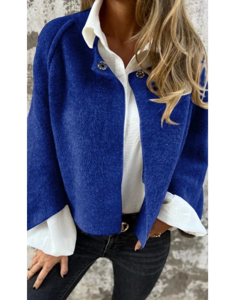 Elegante Wolljacke Damen Luxus Qualität