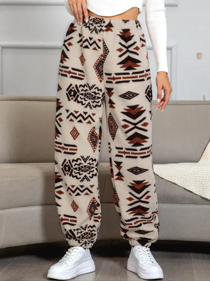 Gemütliche Jogginghose Azteken Muster Trendy