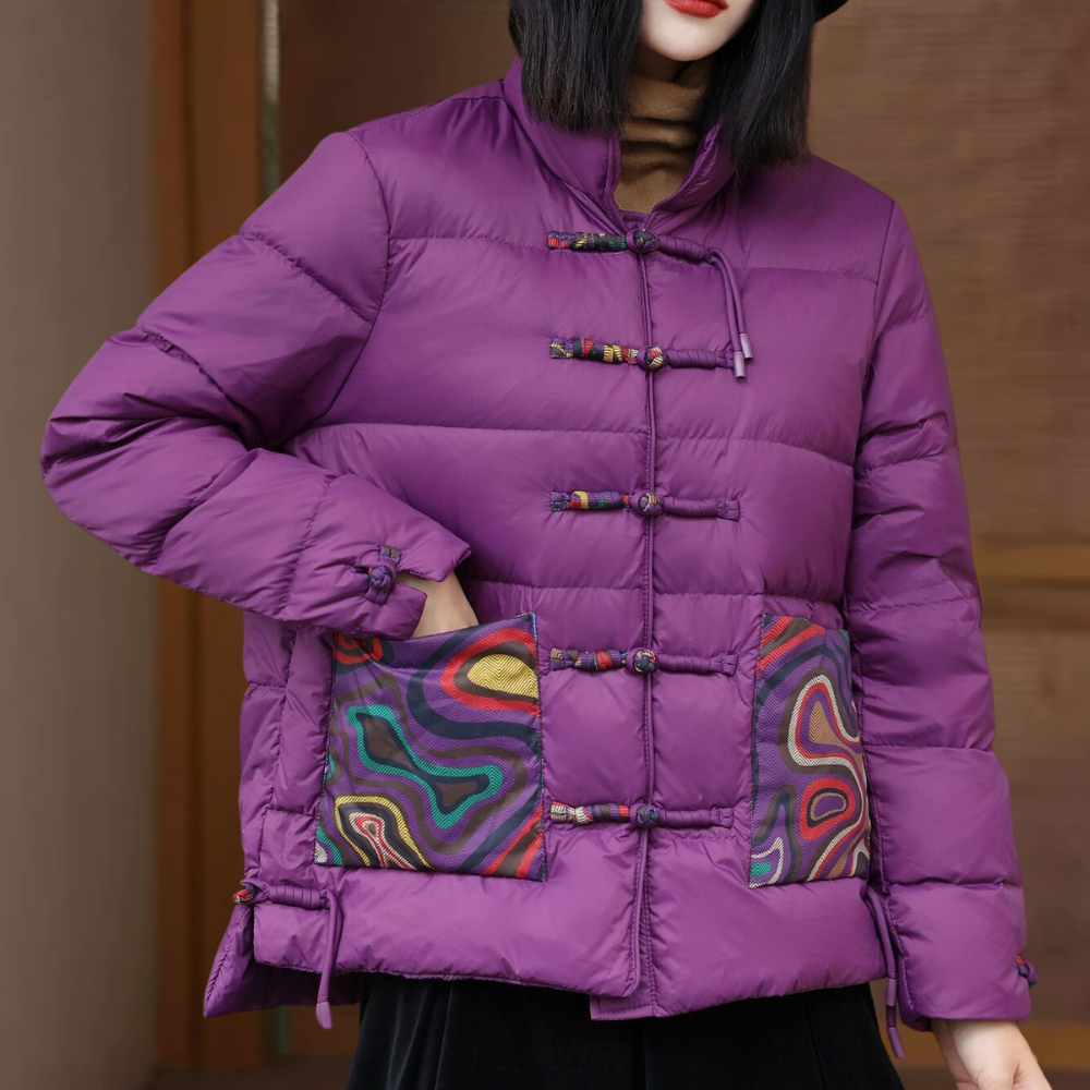Stylische Winterjacke Frauen Warm & Elegant