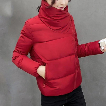 Stylische Winterjacke Damen Warm Poliert