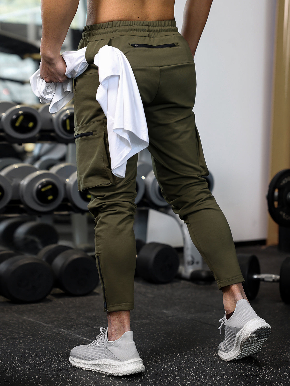 Herren Jogginghose Cargo Bequem Mit Taschen