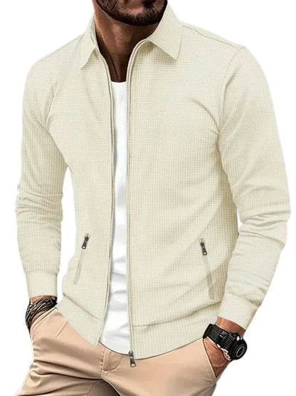 Herren Leichtjacke Reißverschluss Sportlich
