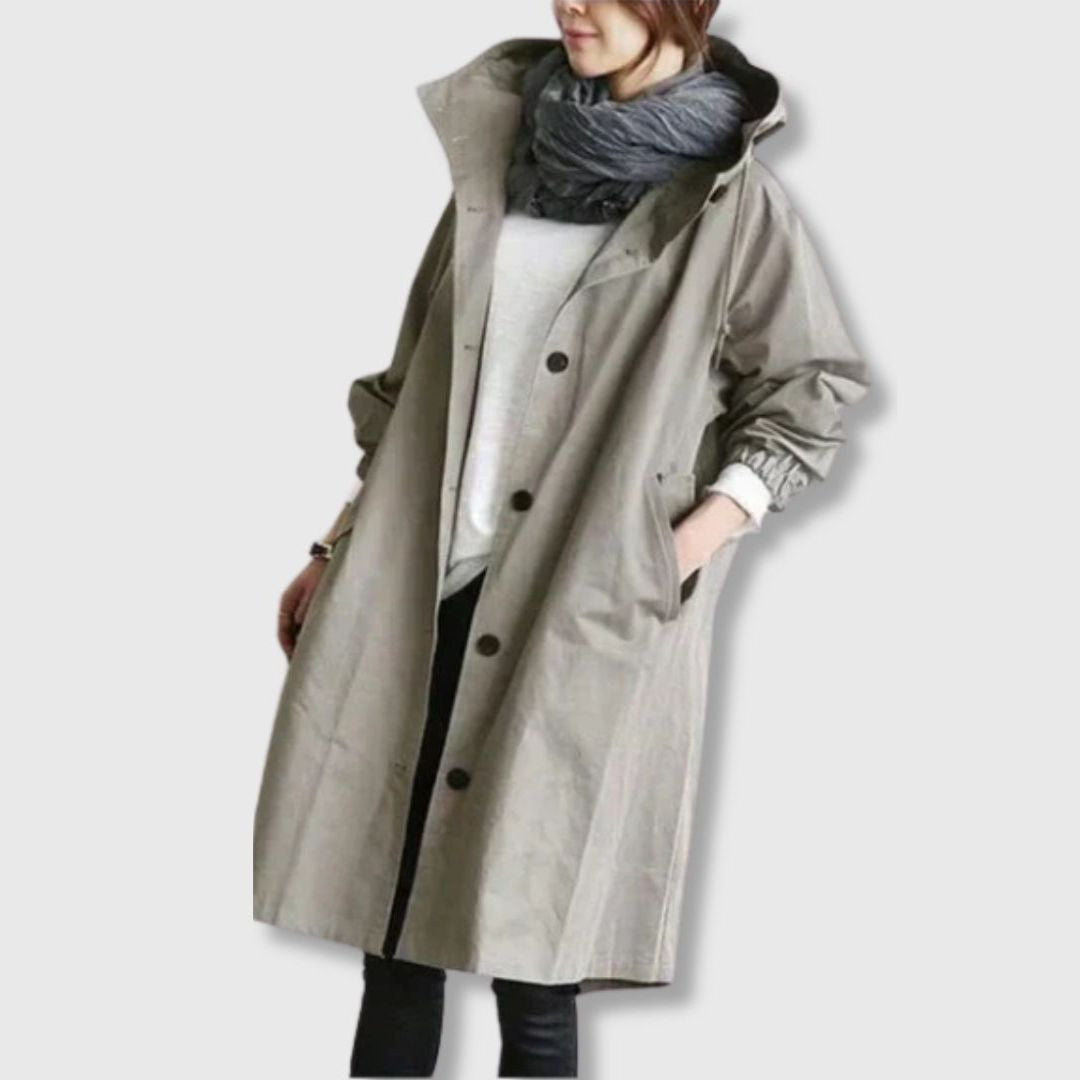 Stilvoller Trenchcoat Damen Elegant Modern