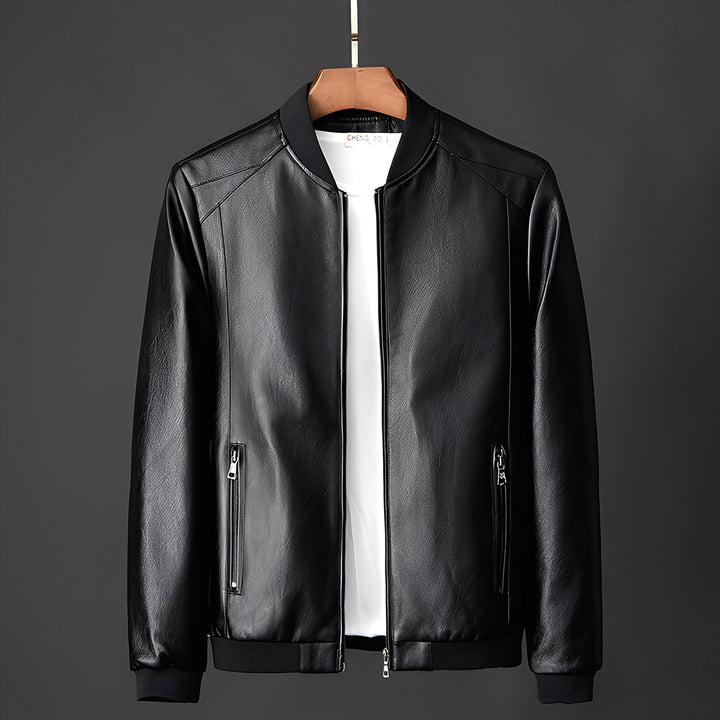 Maßgeschneiderte Lederjacke Herren Biker Style