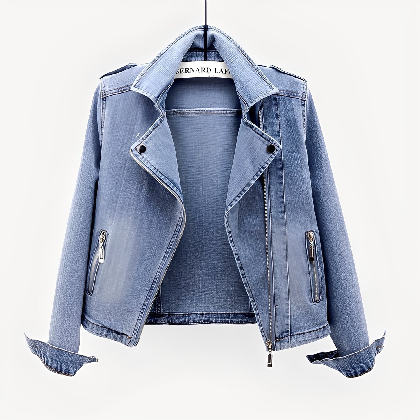 Elegante Damen Jeansjacke Klassisches Design