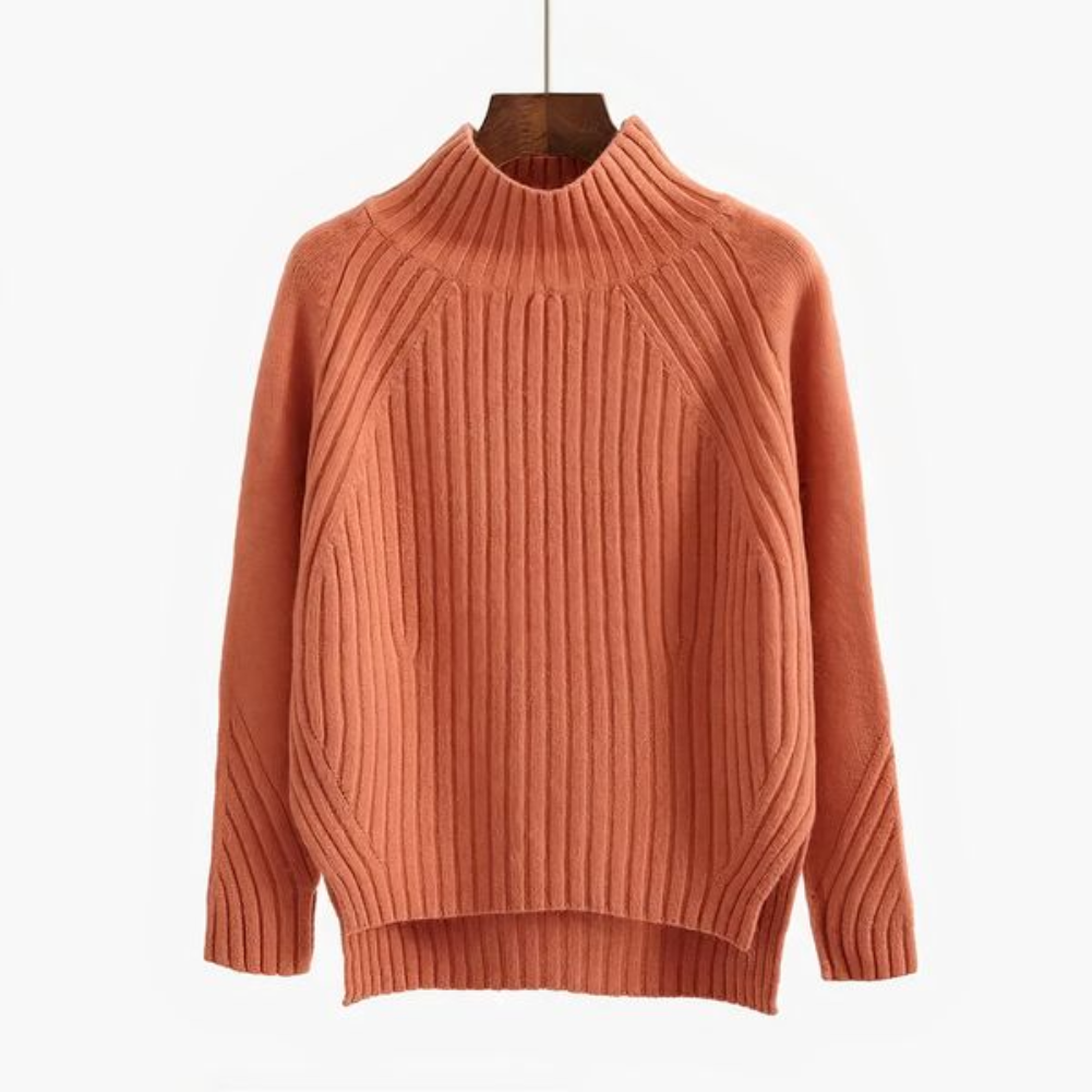 Weiche Winterpullover Damen Basis