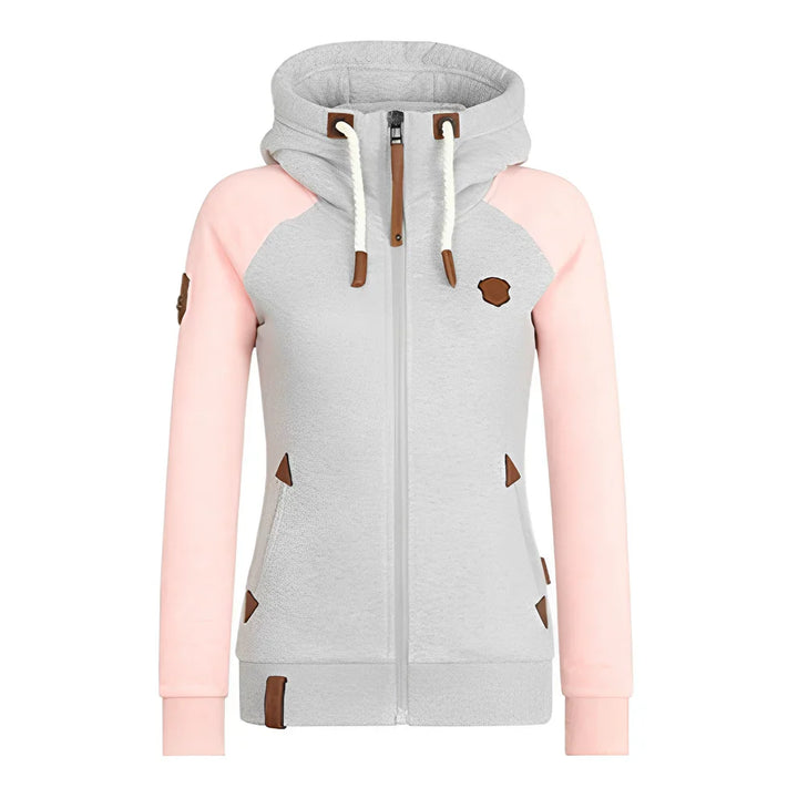 Kapuzenpullover Damen Bequem Kordelzug