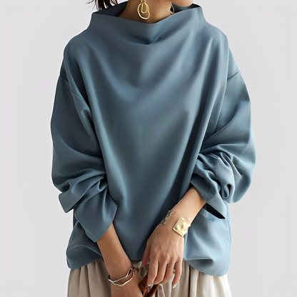 Stylisher Damenpulli Locker Geschnitten