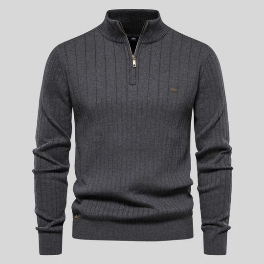 Orientalischer Strickpullover