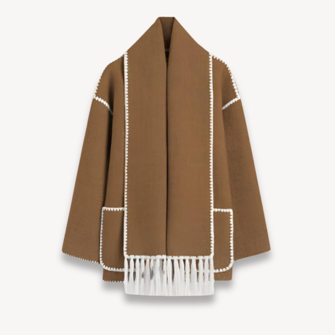 Damen Übergrößen Cape Mantel