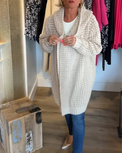 Stilvolle Strickjacke Damen Farbe