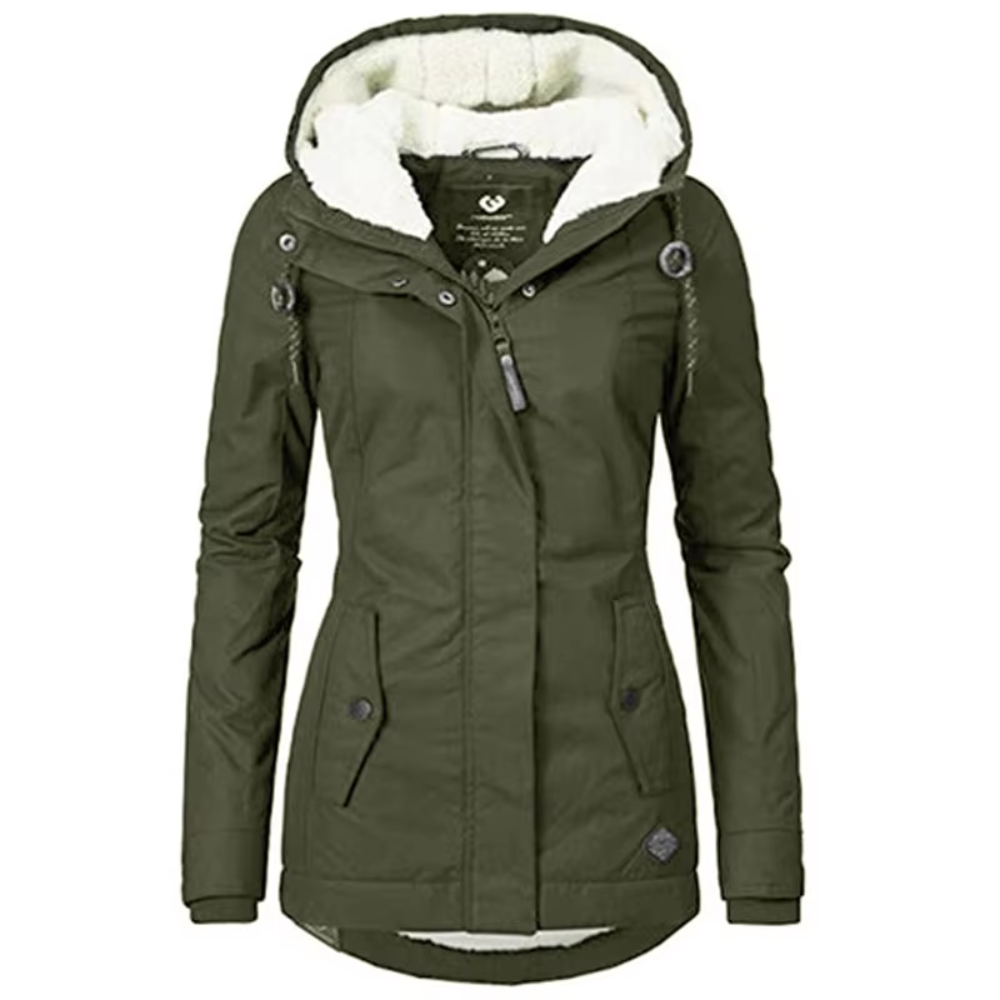 Stilvolle Damen Winterjacke Elegant