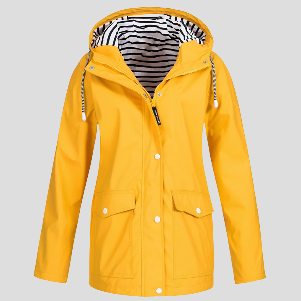 Wasserdichte Damenjacke Outdoor Funktionell - IdealeKleiden